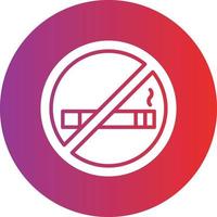 No Smoking Icon Style vector