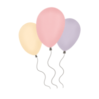 balloons elements design png