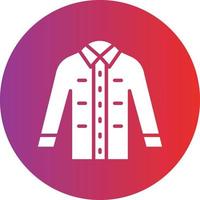 Dress Shirt Icon Style vector