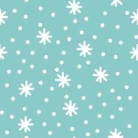 Cute snowflakes pattern in modern scandinavian style in vector. Abstract nordic geometric design for winter decoration interior, print posters, greeting card, business banner, wrapping. vector