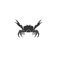 Crab logo icon design illustration vector