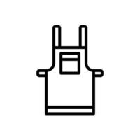 apron icon design vector template