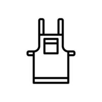 apron icon design vector template