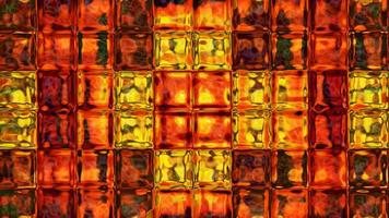 Square Tiles Vibrant Abstract Background Digital Illustration photo