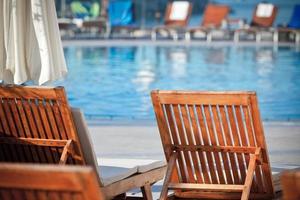 Hotel Poolside Chairs photo