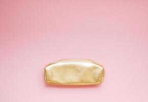 Golden female purse photo