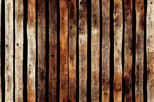 Seamless pattern, background, wallpaper, backdrop. Weathered, aged wooden board. photo