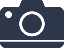 Camera solid icon in grey colors. Photo signs for apps or website interface. png