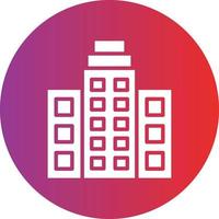 Office Building Icon Style vector