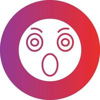 Surprised Icon Style vector
