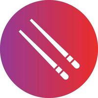 Chopsticks Icon Style vector