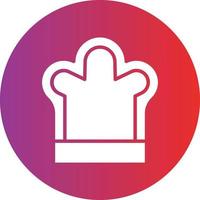 Chef Hat Icon Style vector