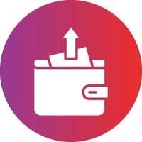 Debt Icon Style vector