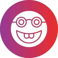 Nerd Icon Style vector