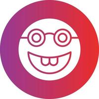 Nerd Icon Style vector