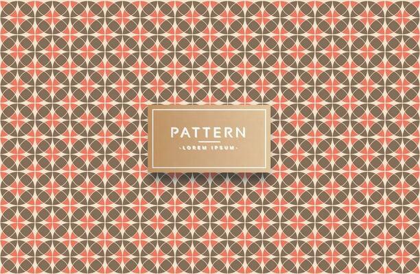 Ornamental pattern design background