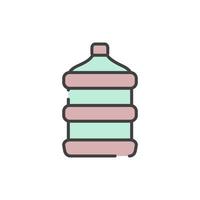 gallon icon vector illustration