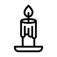 Candle Icon Design vector