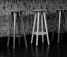 chairs in the cafe photo