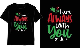 diseño de camisetas navideñas. gráficos vectoriales de navidad. diseño de camiseta vector