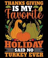 Typography Thanksgiving Day dinner fall holiday pumpkin vector t shirt