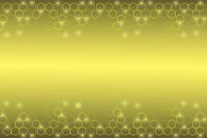 technology background with yellow gradient lines and colors vector