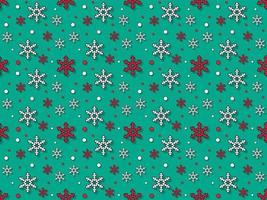 wallpaper seamless winter cartoon merry christmas new year pattern snowflake background abstract art vector