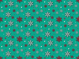 wallpaper seamless winter cartoon merry christmas new year pattern snowflake background abstract art vector