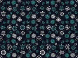 wallpaper seamless winter cartoon merry christmas new year pattern snowflake background abstract art vector
