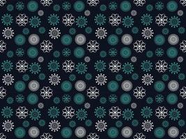 wallpaper seamless winter cartoon merry christmas new year pattern snowflake background abstract art vector