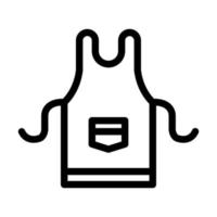 Apron Icon Design vector