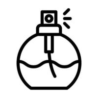 Perfume Bottle Icon Design vector