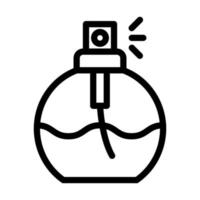 Perfume Bottle Icon Design vector