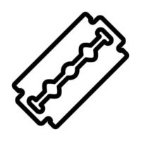 Razor Blade Icon Design vector