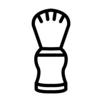 Shaving Brush Icon Design vector