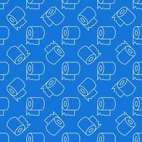 Toilet Paper vector geometric linear seamless pattern