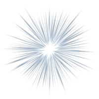 White lens flare png