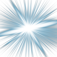 blaues Lens Flare png