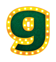 g retro cinema light bulb sign alphabet png