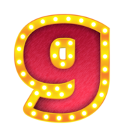 g retro kino glühbirne zeichen alphabet png