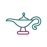 Genie Lamp Vector Icon