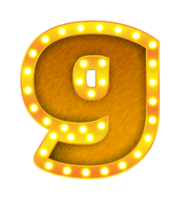 g rétro cinéma ampoule signe alphabet png