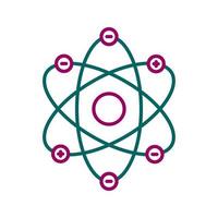 Atom Structure Vector Icon