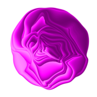 rosa Blume auf transparentem Hintergrund png