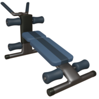 3d Multi Bench Press isolated object with high quality render png