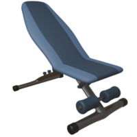 Objet isolé de banc d'entraînement flybird 3d avec rendu de haute qualité png