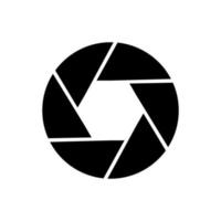 camera solid icon vector