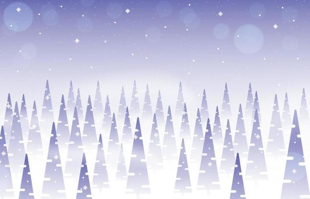 Winter Nature Background