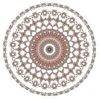 padrão de flor de mandala abstrata png