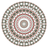 Abstract mandala flower pattern png